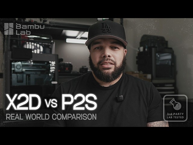 Bambu Lab X2D vs P2S: Head to Head