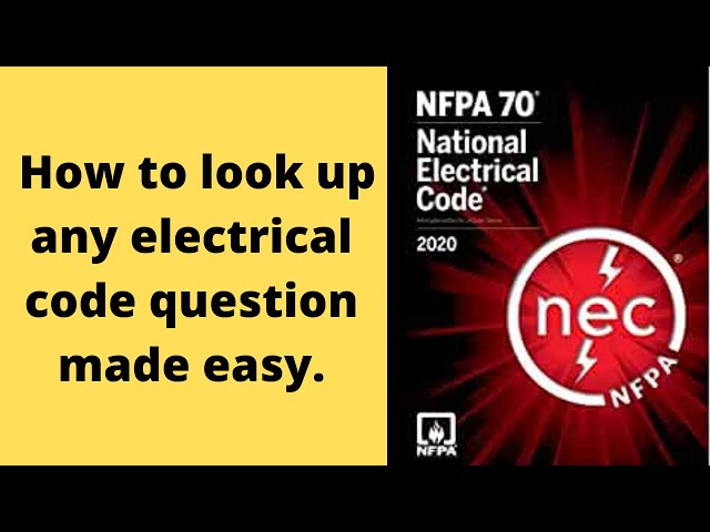 Crack the Code: Mastering the NEC Electrical Code in 5 Minutes!