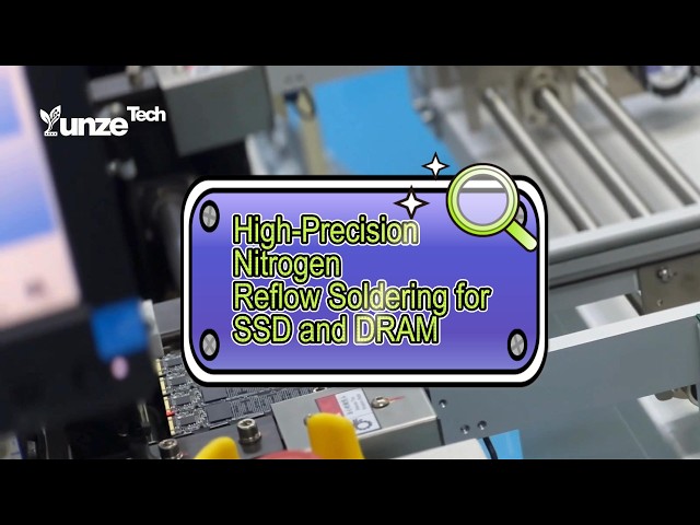 PCB Assembly Process High-Precision Nitrogen Reflow Soldering