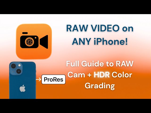 Unlock RAW Video on ANY iPhone (No Pro Model Needed!)