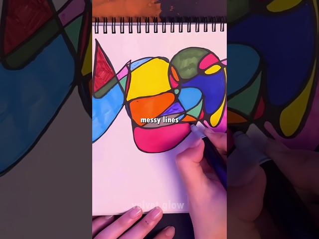 Try This 5 Second Doodle Trick to Relax Your Mind ✍️🧘‍♀️  Stress Relief Art