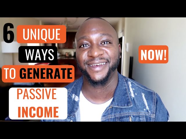 6 Ways to Generate Passive Income in 2020 Recession|Wealth Mindset|Coronavirus Episode
