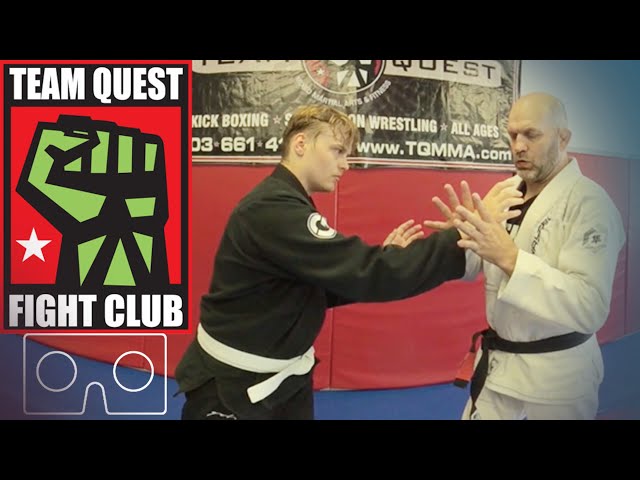 VR 180 BJJ Breaking Grips Portland Jiujitsu Team Quest Matt Lindland