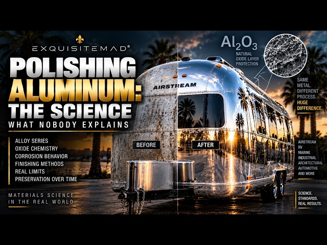 Aluminum Polishing Explained | Alloys, Corrosion, Oxidation, Pitting & Refinement Science