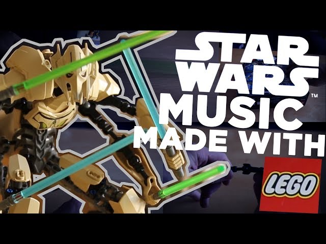 Star Wars' Empire's theme played with LEGOs (ft. General Grievous)