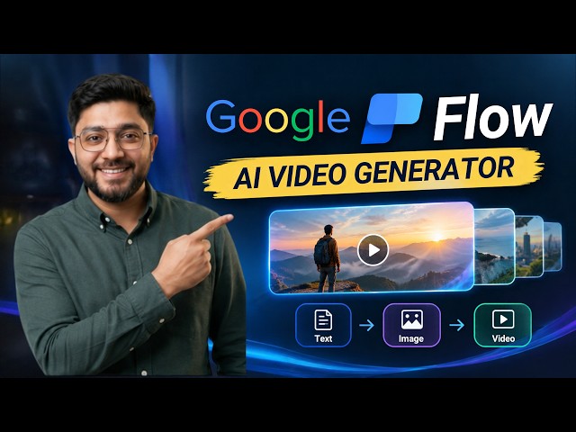 Google Flow Tutorial 2026 in Hindi | AI Video Generator, Veo & How It Works
