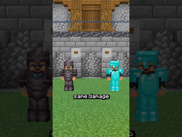 Netherite Armor Is A Scam