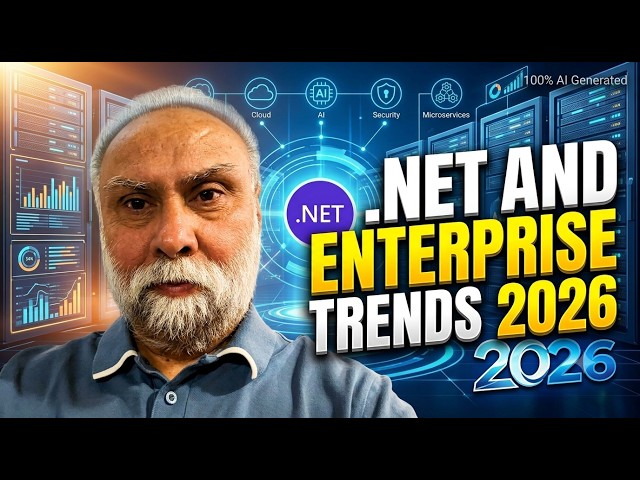 .NET & Enterprise Software Trends 2026: AI, Native AOT & .NET Aspire
