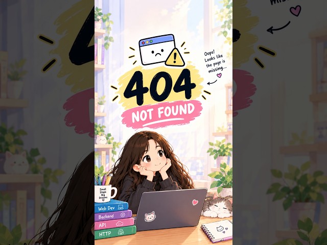 404 Not Found 🔍 — What actually happens when you see this error? #development #coding #dailyshorts