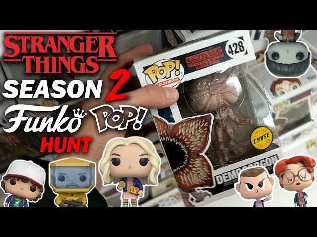 Stranger Things Season 2 Funko Pop Hunt! (Chase)