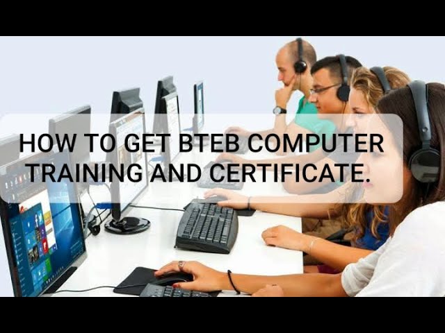 How to Get BTEB Computer Training (সরকারী কম্পিউটার ট্রেইনিং)