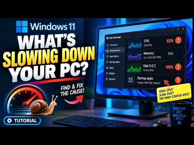 How to See What’s Slowing Down Your Windows 11 PC (Tutorial)