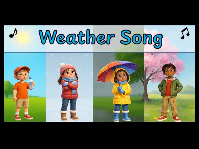 Weather Song | Classroom Music for Kids