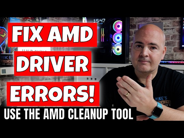 How To EASILY Fix AMD Radeon GPU Errors AMD Clean Up Tool (No DDU Needed)