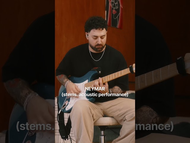 @elijahaike with ‘NEYMAR’ reinterpreted for stems. acoustic! Full performance video available now.