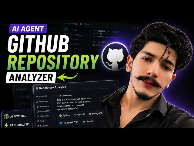I Built an AI Agent That Analyzes ANY GitHub Repo 🤯 | Python + FastAPI
