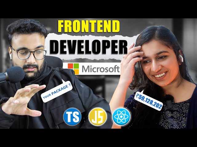 How She Secured Her Dream Job at Microsoft - @Shumbul Arifa