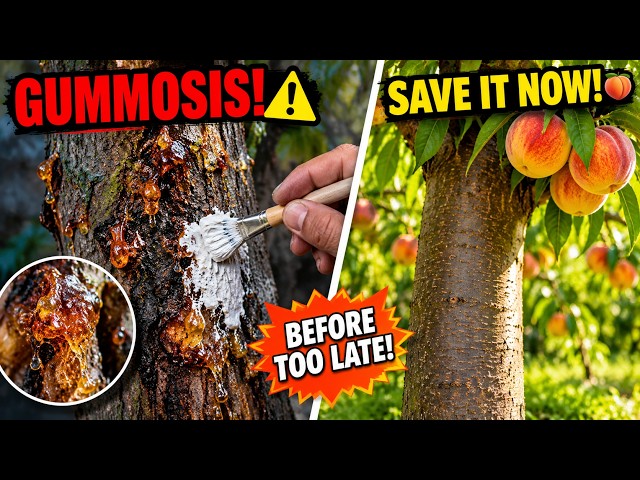 Peach Tree Gummosis — How to Identify It, Stop It and Save Your Tree Before It's Too Late