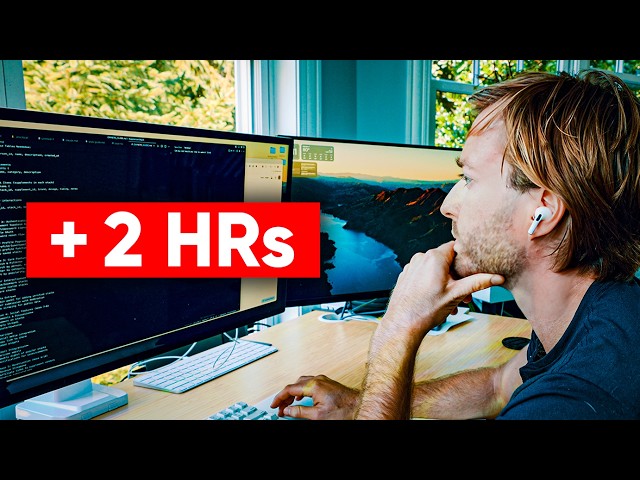 How to Add 2 Hours To Your Day Every Day (Without Sleeping Less)