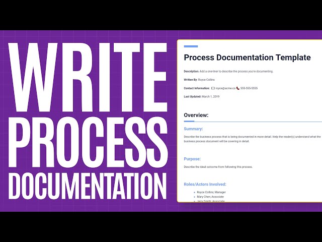 How To Write Process Documentation With Examples (2026)
