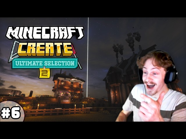 Exploring the World in Create Ultimate Selection 2 Modpack