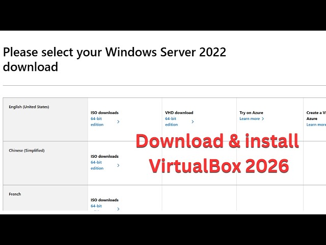 Windows Server 2022 Download & Install | Complete Step-by-Step 2026