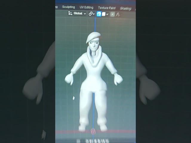 Blender Sculpting Timelapse |Sculpt with me #shorts #blender #sculpting
