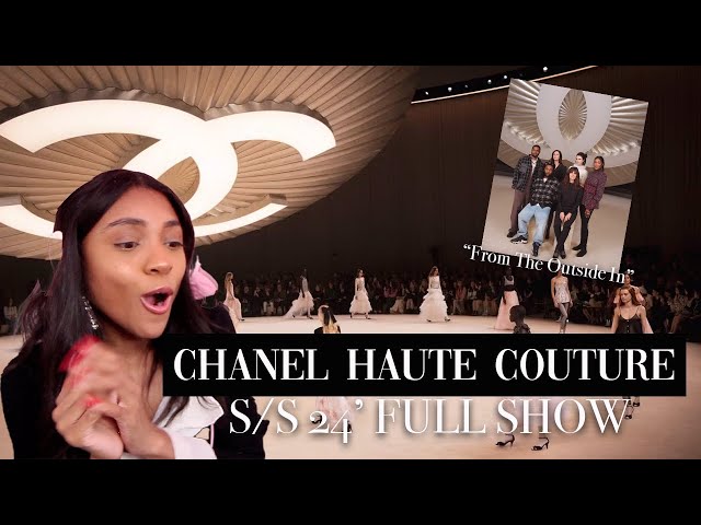REVIEWING Chanel Haute Couture SPRING SUMMER 2024 Fashion Show | Full Fashion Review
