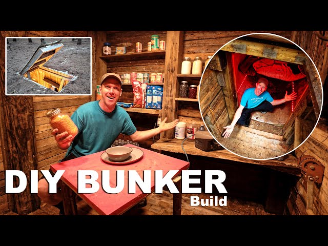 I Built an Underground Bunker!