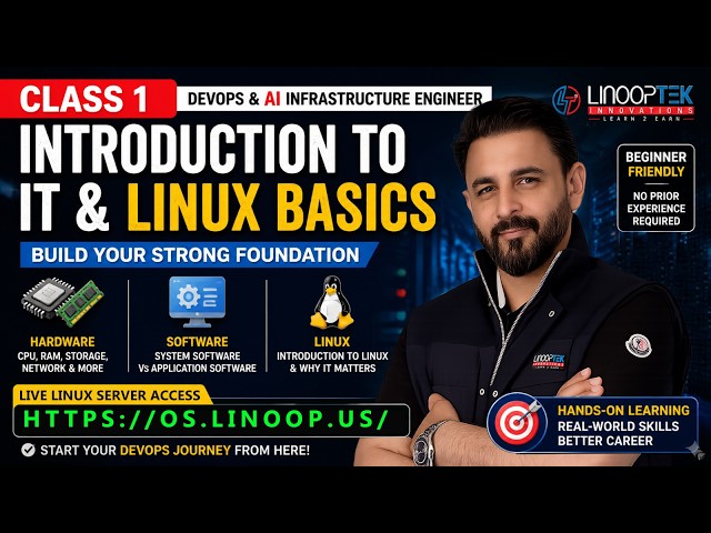 IT Foundations, Hardware, Software & Linux Introduction | DevOps & AI Program