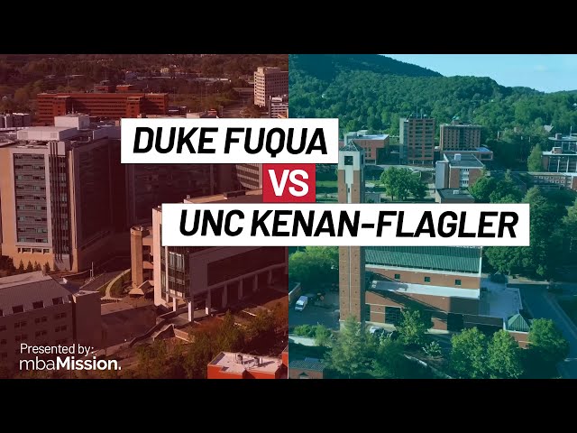 Duke Fuqua vs. UNC Kenan-Flagler