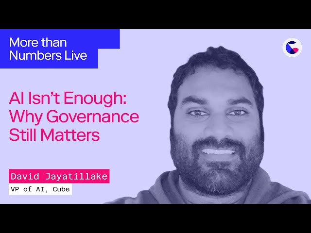 AI Isn’t Enough: Why Governance Still Matters w/ David Jayatillake