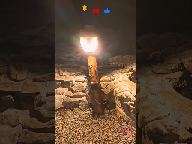 DIY Wooden Pathway Lighting #diywoodworking #woodenlighting