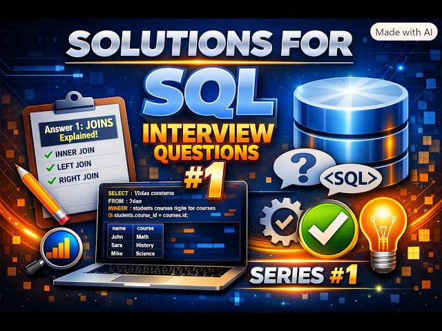 “Top SQL Interview Questions You Must Know!”