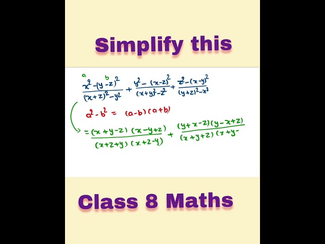 Simplify this | class 8 maths | we distribute, yet things multiply | maths