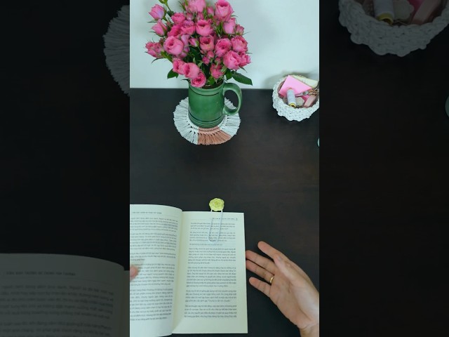 Macrame Bookmark fof Beginners Tutorial | Healing & Slow Living