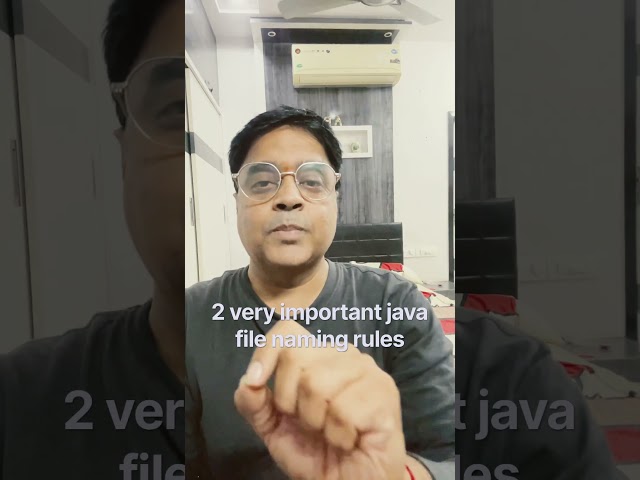 The secret to perfect Java file names #java #coding #learnjava