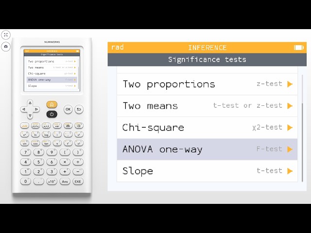 Perform a one-way ANOVA test
