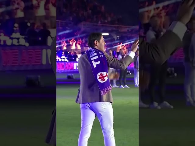 Fiorentina Legends: Rui Costa and Batistuta at Fiorentina's Centennial
