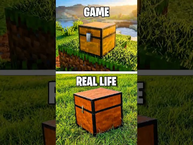 I Built a Minecraft Chest in Real Life! 😱
