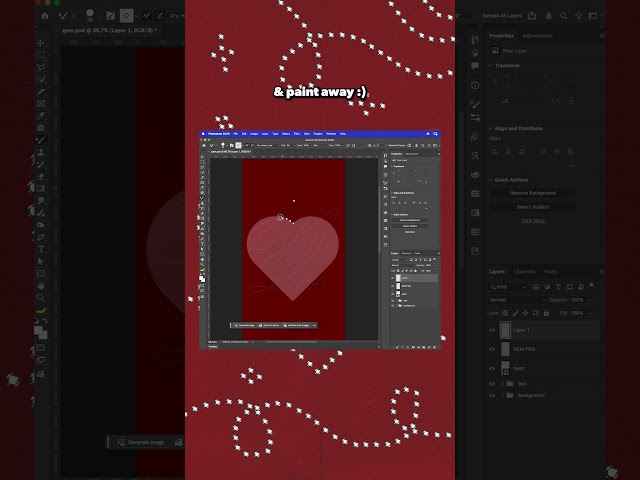 Turn any text into a sparkling rhinestone gem effect in Photoshop 💎✨
