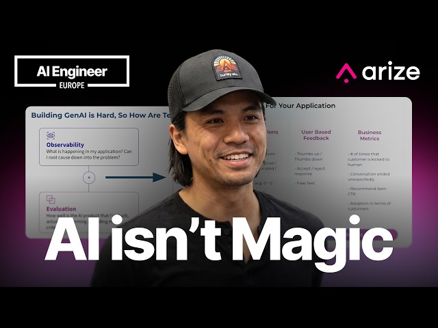LLM Observability, Evaluation, Experimentation Platform — Dat Ngo, Arize