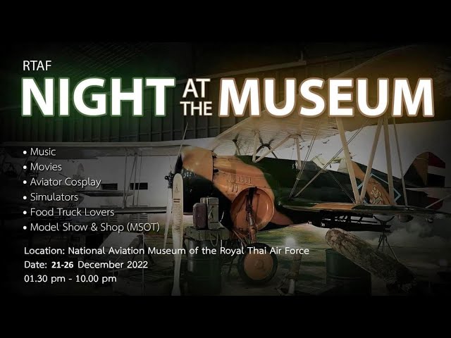 Scale Model Event & RTAF Night at The Museum, Bangkok Thailand
