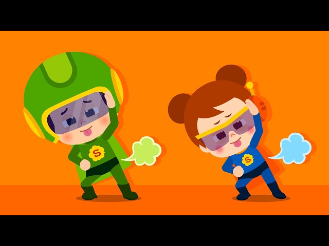 Get Tall,Tall Super Fart Family | Fart Song | Healthy Habit Song | Nursery Rhymes & Kids Songs