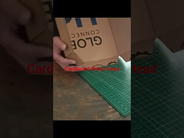making of a cardboard Robot at @aiandroboticsclub  join us today on our website #robotshop