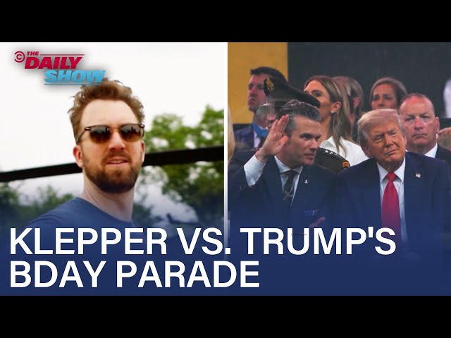 Jordan Klepper Crashes Trump’s Military-Birthday Parade | The Daily Show