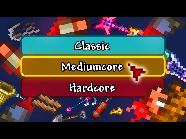 How I FINALLY Beat Terraria Mediumcore...the HARDEST Difficulty