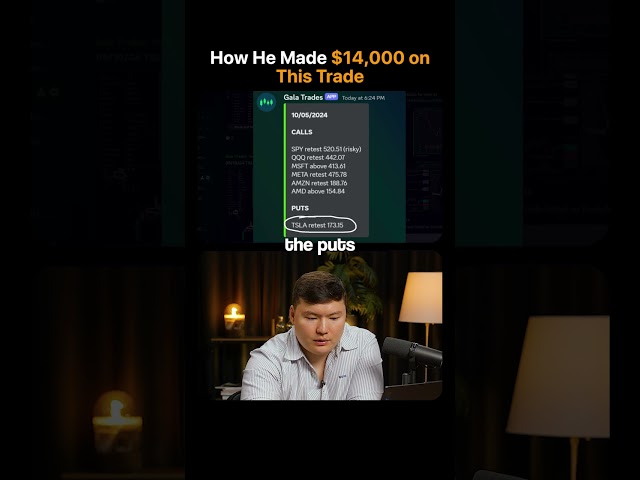HOW He Made $14K Trading (MUST WATCH)🚨