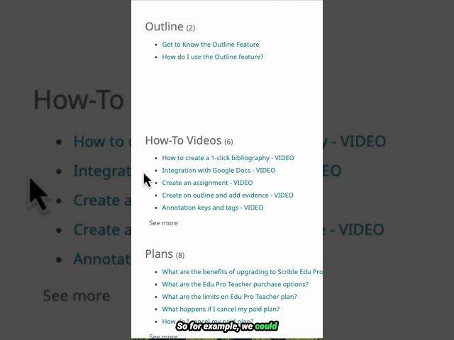 Scrible Annotations