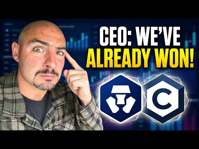 Crypto.com CEO "WE'VE ALREADY WON!" (CRO Coin & Cronos News ALERT!)